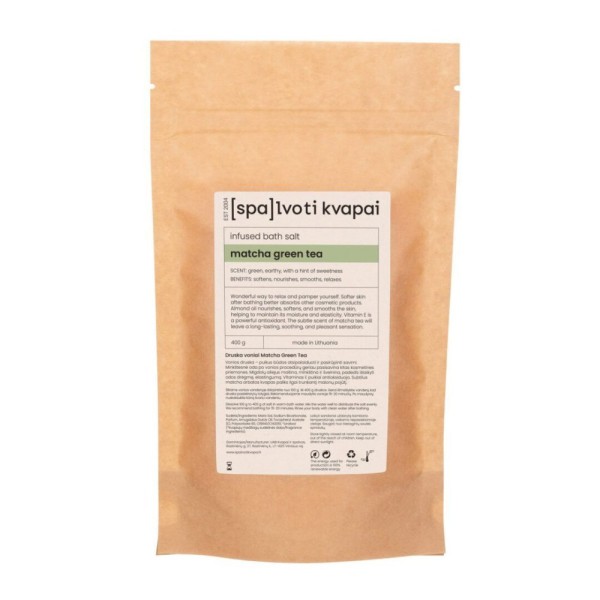 Druska voniai "Žalioji matcha arbata" 400 g